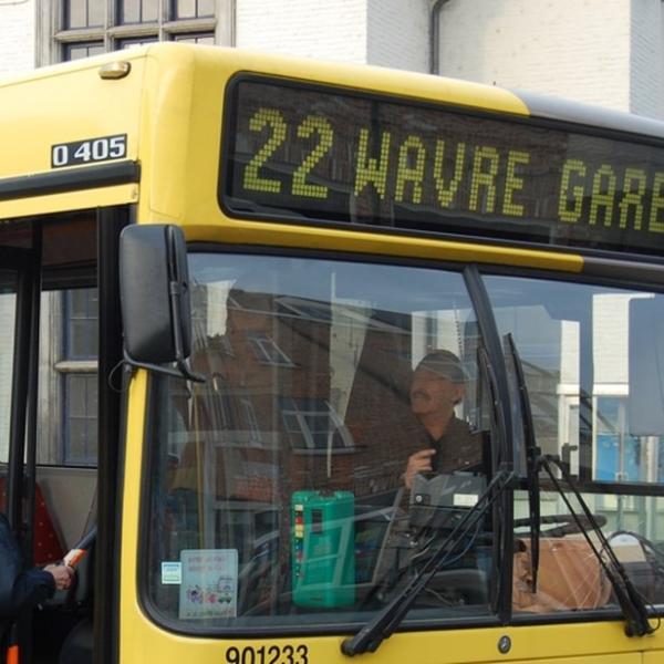 bus wavre 