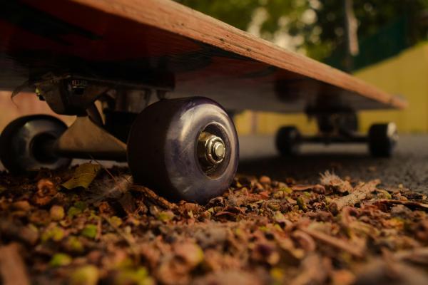 Skate close-up