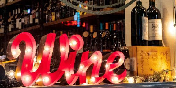 Wine neon