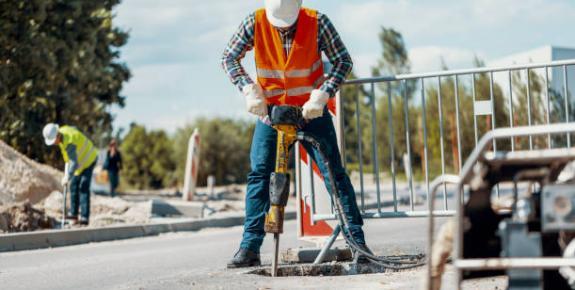 Travaux pic tarmac