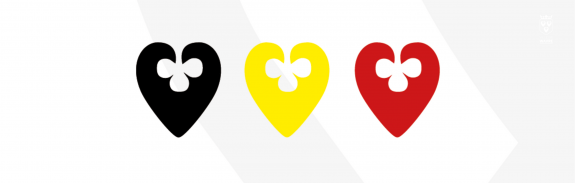 banner wavre noir jaune rouge belge