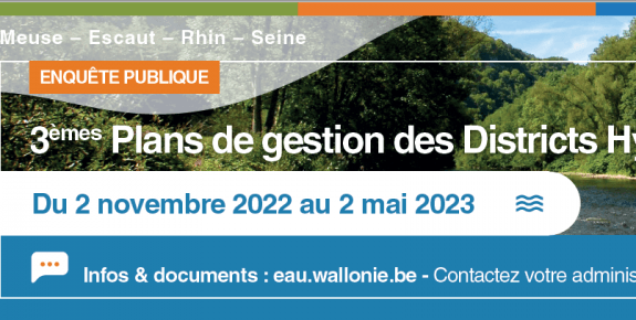 Bannière PG3 Plans de gestion Districts Hydrographiques 2022