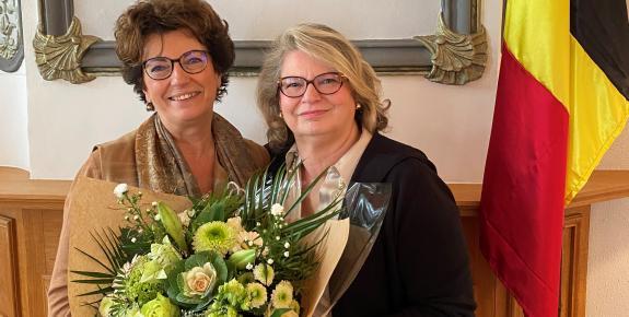 Françoise Pigeolet Anne Masson 7 octobre 2022 démission FP fleurs