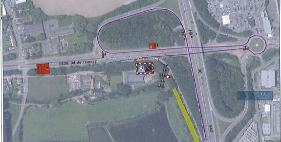 bretelle autoroute Namur