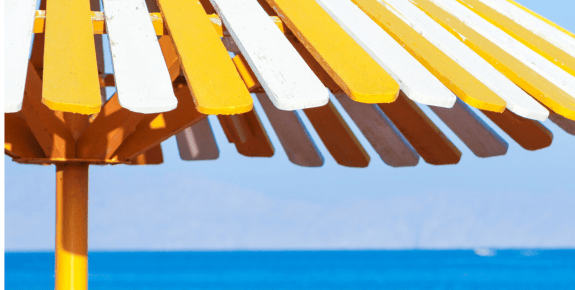 parasol jaune - été à Wavre - banner header